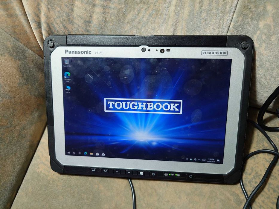 Panasonic CF20 intel I5-7Y57 8gb 256 GB  WLAN diagnoza, 20 ore - teste