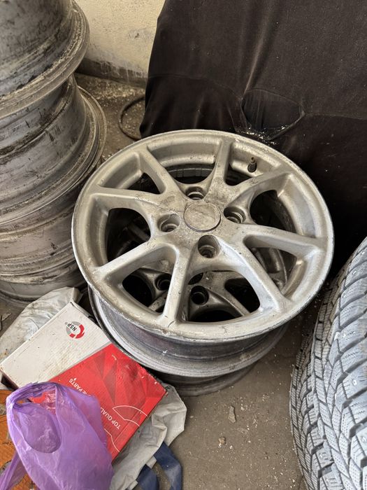 Диски на ваз 14  титановые