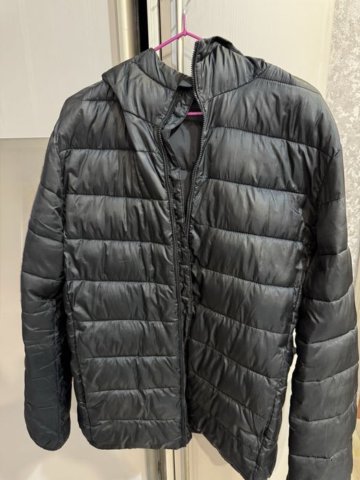 Куртка серая + черная в подарок