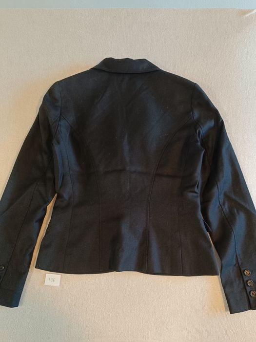 Blazer negru Koan-lână vergină