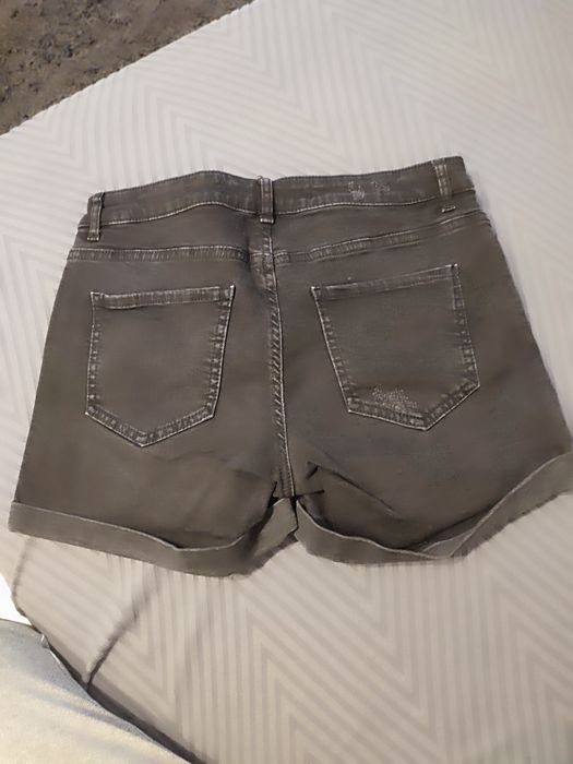 Blugi scurti dama de varal, culoare negru, marimea 28