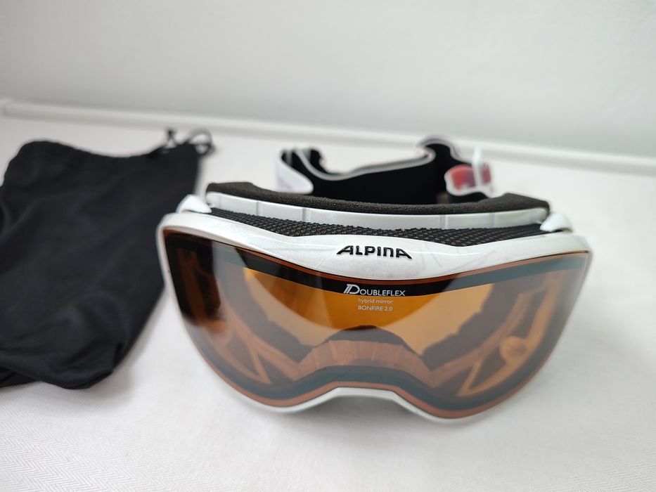 Ochelari schi ski alpina double flex bonfire 2.0