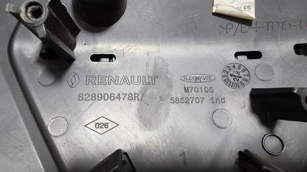 Emblema sigla grila masca radiator Renault 628906478R
