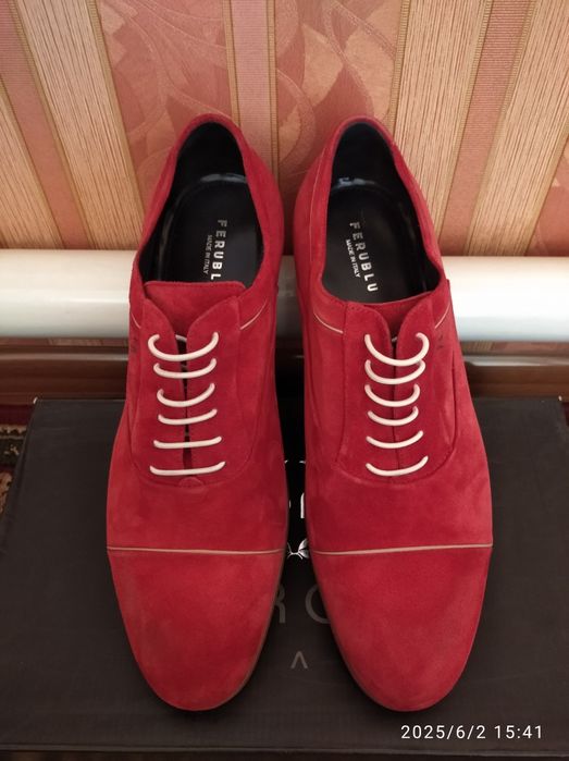 Туфли Италия мужские натуральная кожа замуж 42 размер