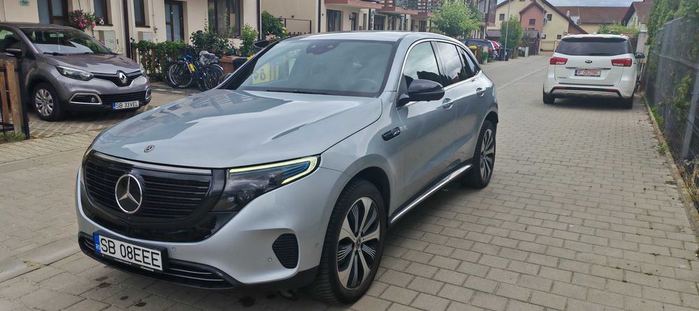 Mercedes-Benz EQC 2019 |baterie 85 KWh| 408CP | Istoric reprezentanta Mercedes | TVA inclus Deductibil | 4x4 | Stare excelenta | Dotari premium