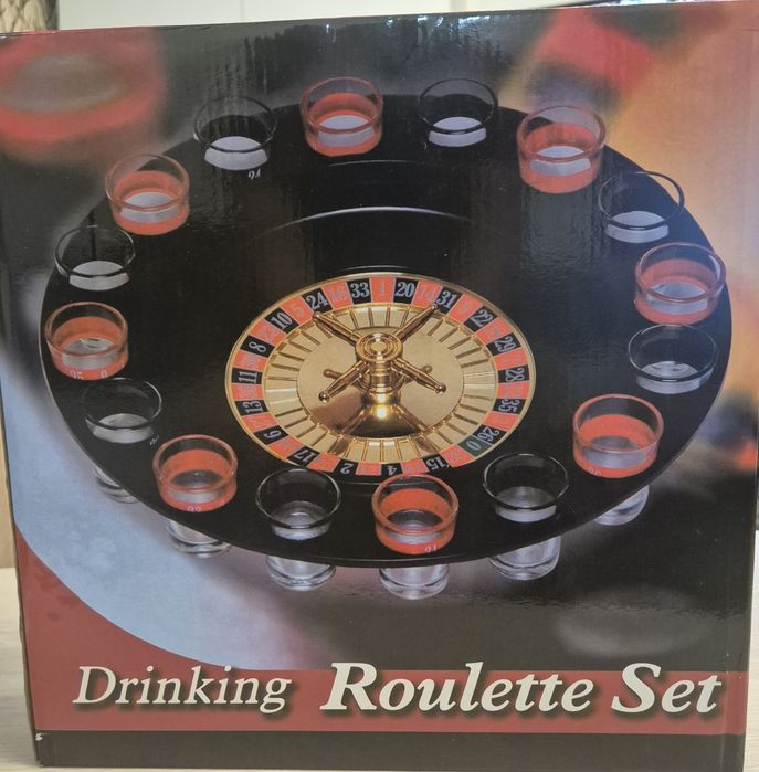Drinking roulette set