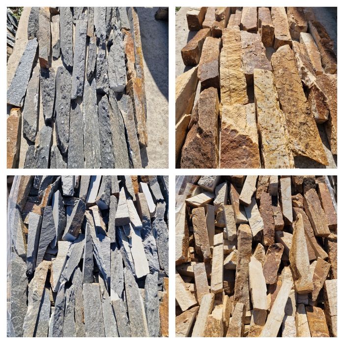 Piatra naturala poligonala