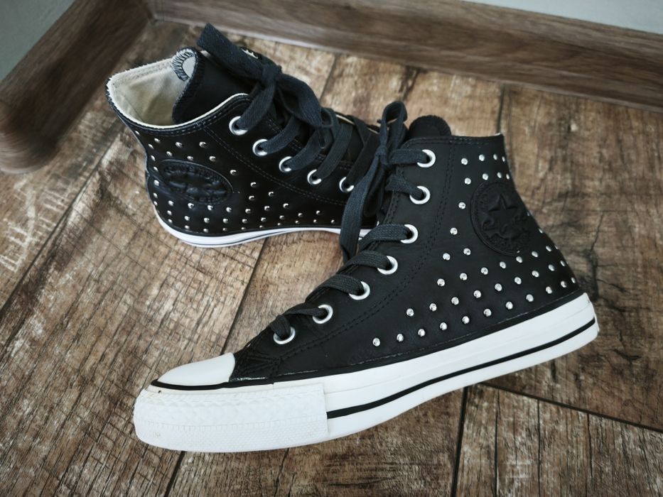 Converse, оригинални кожени кецове, номер 37