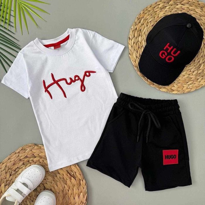 Детски екип екип 3 ч сет със шапка