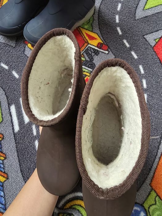 Set costum termic Mikkline si cizme Enfant lana