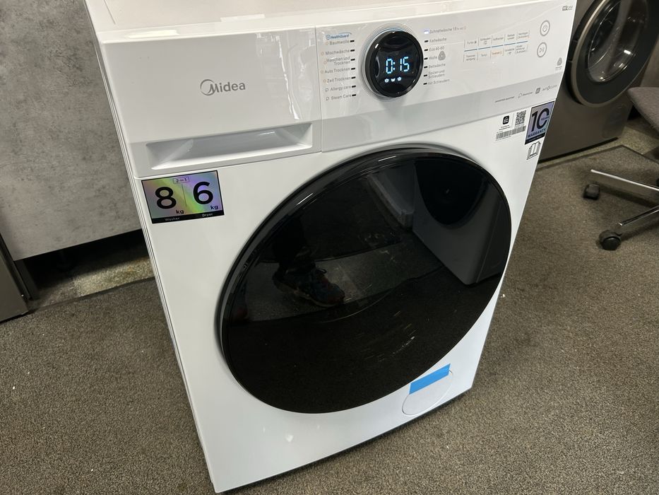 Нова Комбинирана Пералня със Сушилня Midea-Мидеа 8/6 кг 1400 об/мин