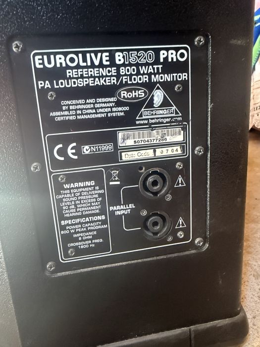 Boxe cu tot cu putere si mixer