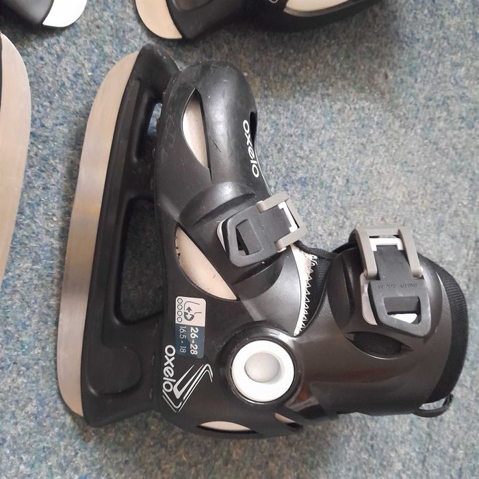 Patine de gheata reglabile 26-28, sau CCM 34-35,