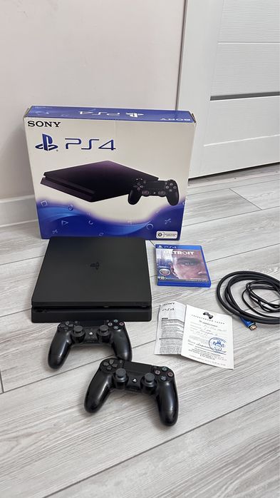 Продам ps4 slim на 500gb