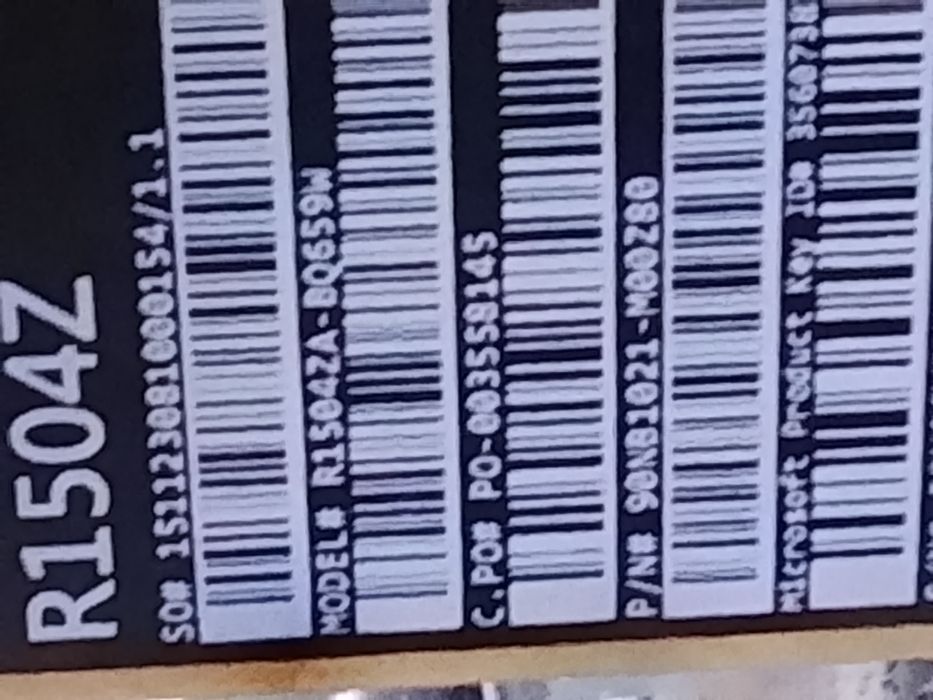 Laptop Asus Vivobook R1547Z 8gb ram