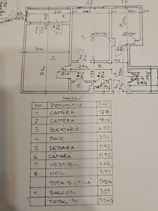 Apartament 2 camere Decomandat, 55 mp | Zona Tineretului + Loc Parcare inclus