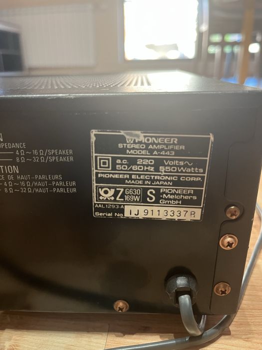 Усиловател PIONEER  A-443
