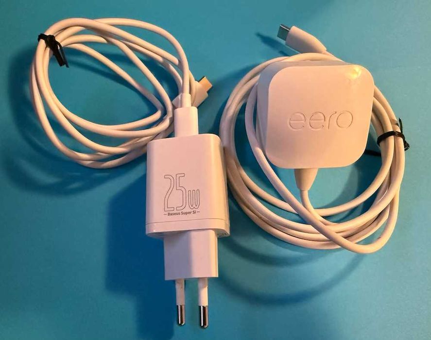 Sistem Mesh eero 6 Router Model N010001, WiFi 6 AX1800, două unități