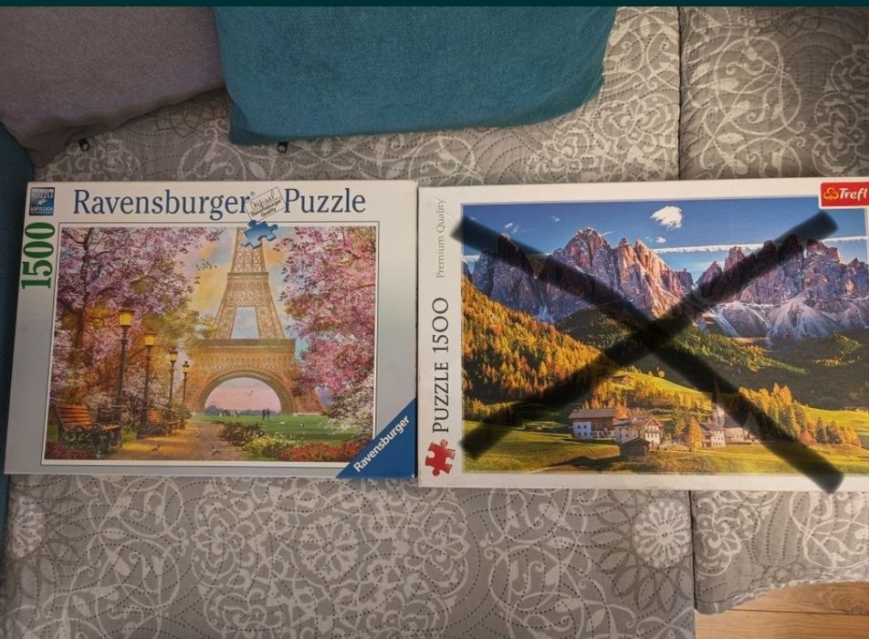 Пъзели 500, 1000,1500 и 2000 части