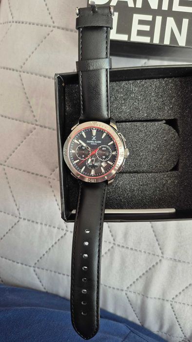Ceas Daniel Klein Exclusive nou,curea piele,la cutie