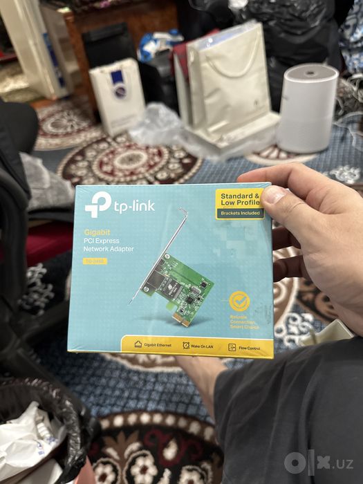 Новая TP-Link TG-3468 Gigabit PCI Express — запечатанная коробка