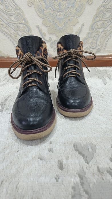 Женская обувь, ботинки, ботильоны, кожа