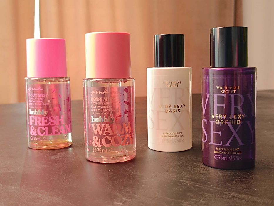 спрей за тяло и мини парфюми Victoria's Secret