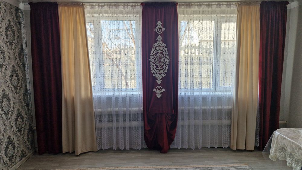 Перде ішіндегі тюльмен бірге