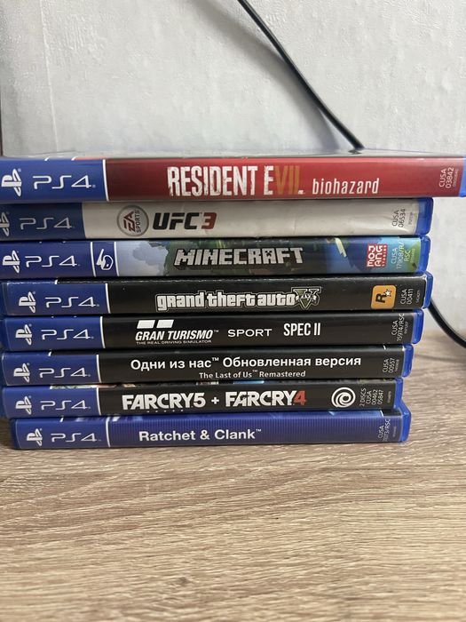 Игры PS4 (диски, оригинал)