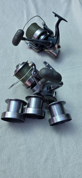 Doua mulinete Daiwa, crap, somn.