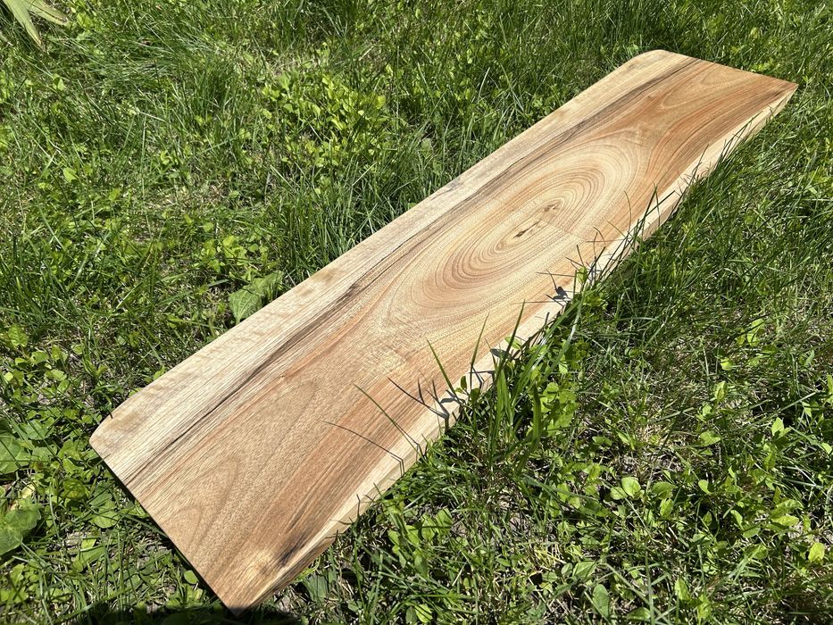 Poliță raft etajera din lemn masiv de nuc frasin stejar