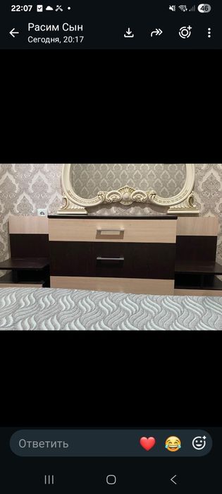 Срочно продам спальный гарнитур