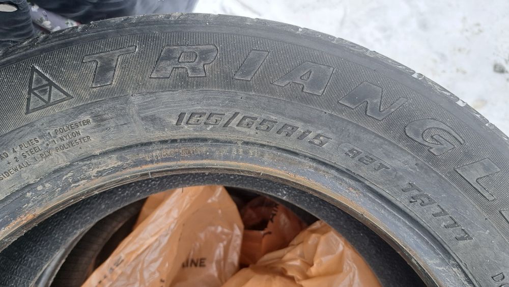 Продам шины Triangle 185/65/15