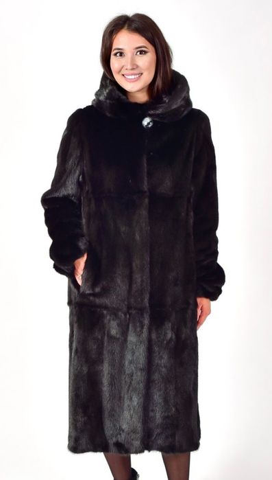Шуба норковая теплая
