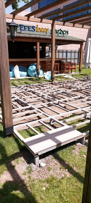 Террасная доска для летних площадок