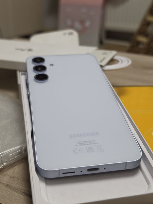 Samsung Galaxy A55 - 8GB/128GB - Awesome Iceblue - Husă+Folie