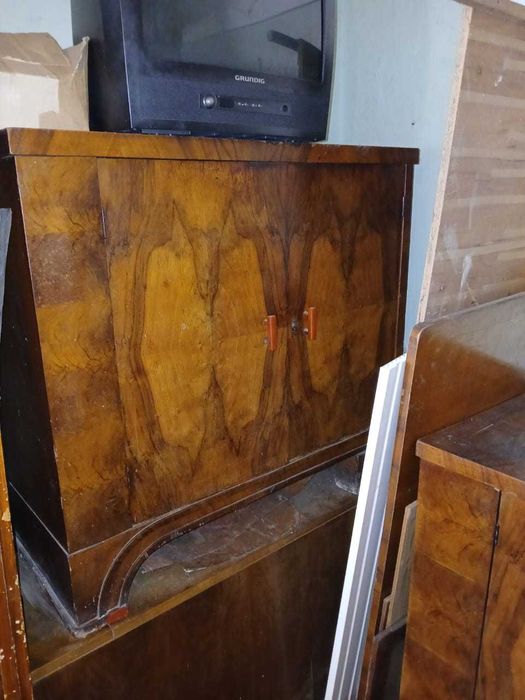 set sufragerie vechi lemn masif