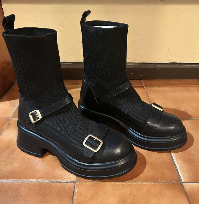 Обувки, нови, естествена кожа, 38 номер