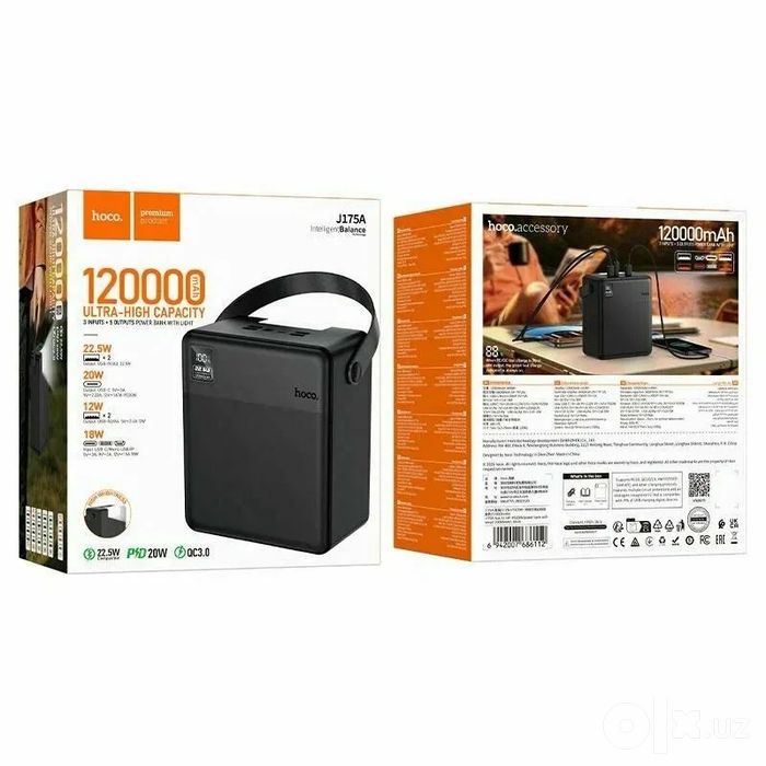Power Bank Hoco J175 J175A 100.000/120.000 mAh 22.5W