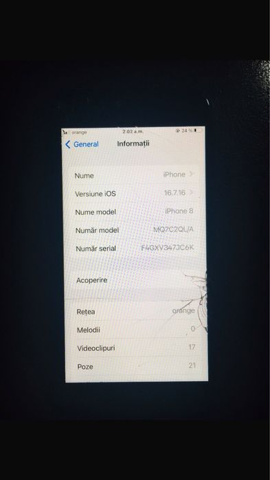 vând sau schimb iphone 8