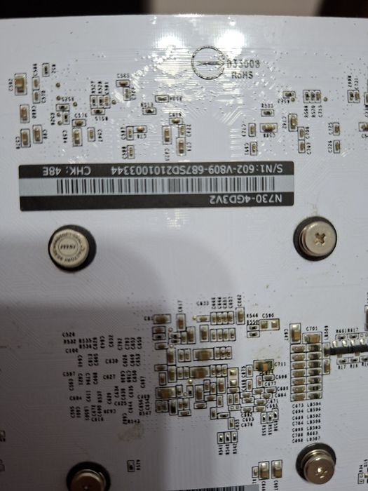 Placa video  MSI 4GB DEFECTA