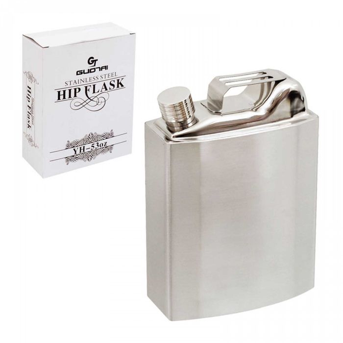 Стоманена туба за бензин 1,5 литра - манерка