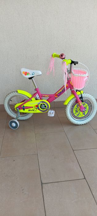 Bicicleta fete 3-6 ani 14 inch