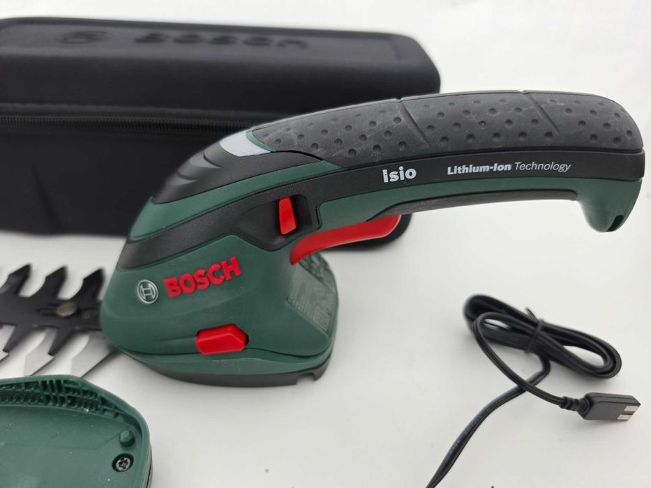 Foarfeca electrica pe acumulator pentru tuns iarba/arbusti Bosch Isio