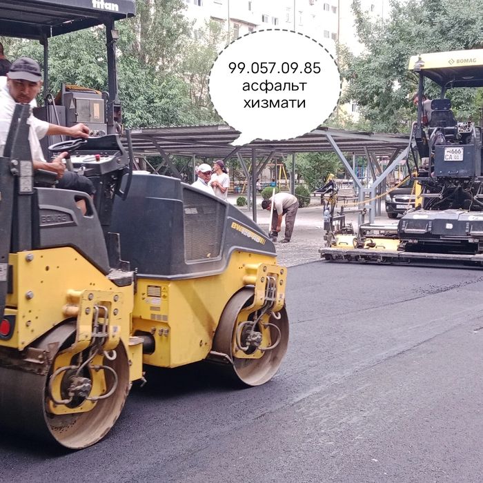 Sifatli asfalt xizmati