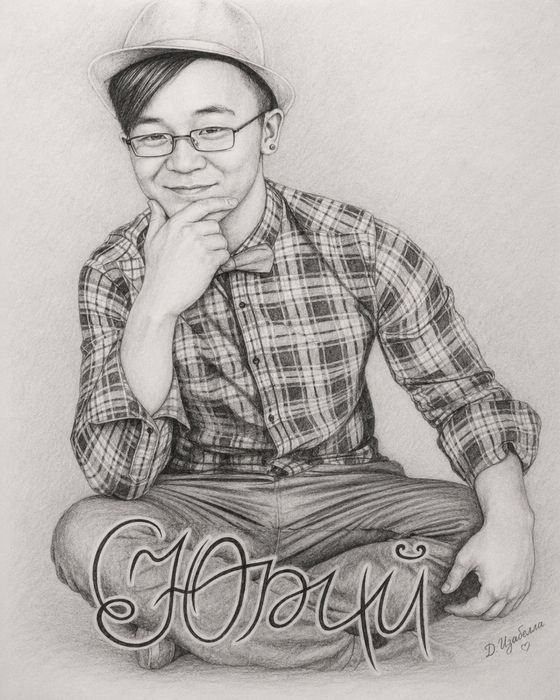Портрет на заказ, лучший подарок / Foto asosida portret tayyorlaymiz