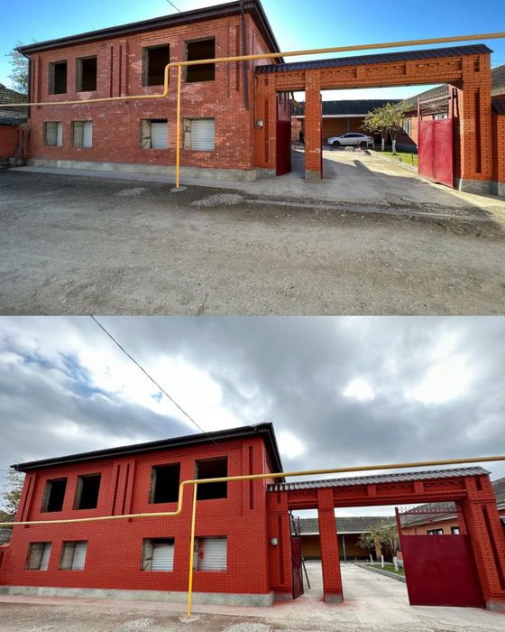 Покраска дом покраска забора