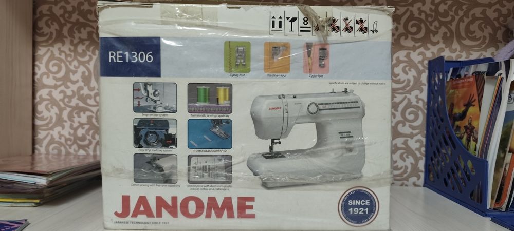 Janome машинка швейная за 35 тыс