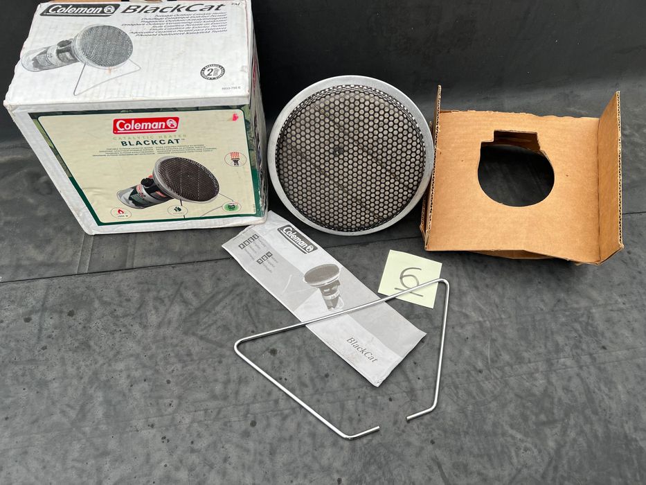 Печка за палатка Coleman BlackCat + преходник къмпинг или риболов