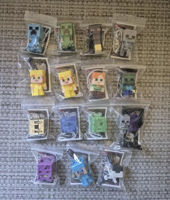 Фигурки Майнкрафт kinder joy minecraft